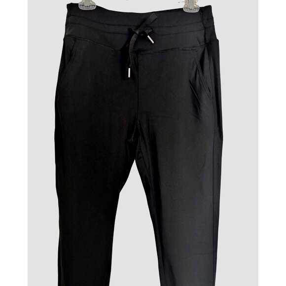 Halara High Waisted Drawstring Casual Jogger Size Large Black Pockets NWT $54 - Picture 9 of 10